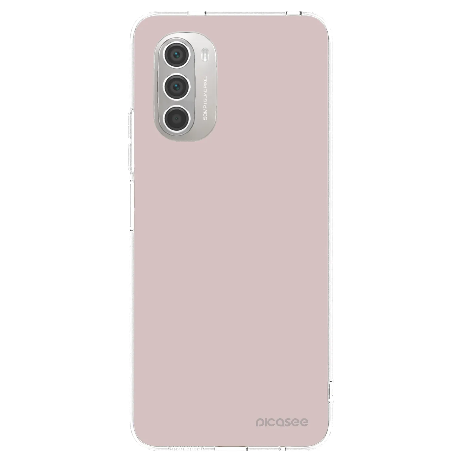 Picasee silikonska prozirna maskica za Motorola Moto G51 - Fantasy Fade