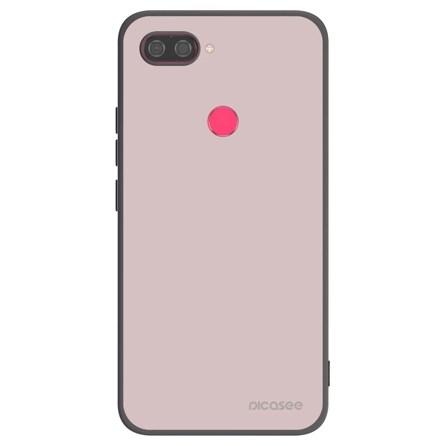 Picasee crna silikonska maskica za Xiaomi Mi 8 Lite - Fantasy Fade