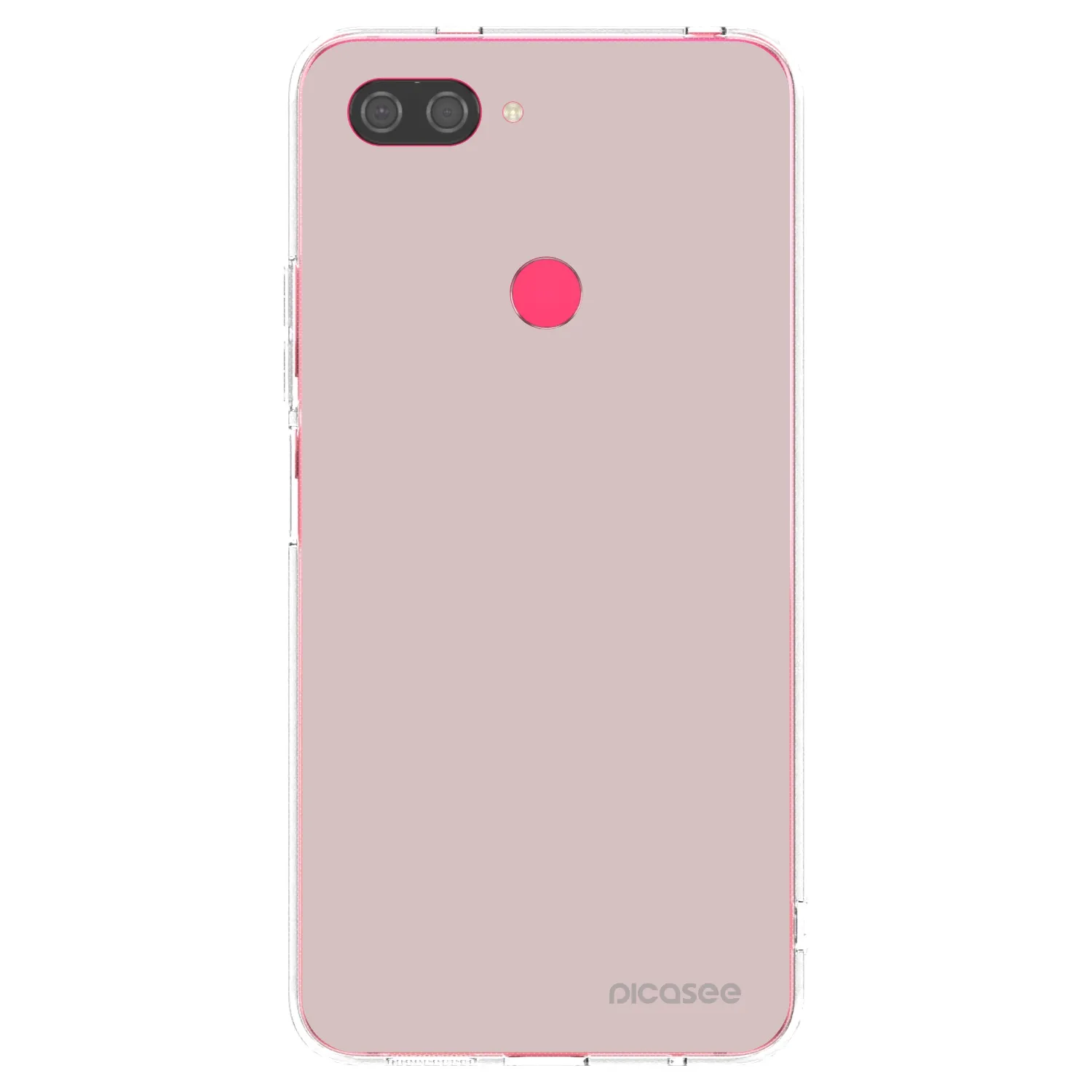 Picasee silikonska prozirna maskica za Xiaomi Mi 8 Lite - Fantasy Fade