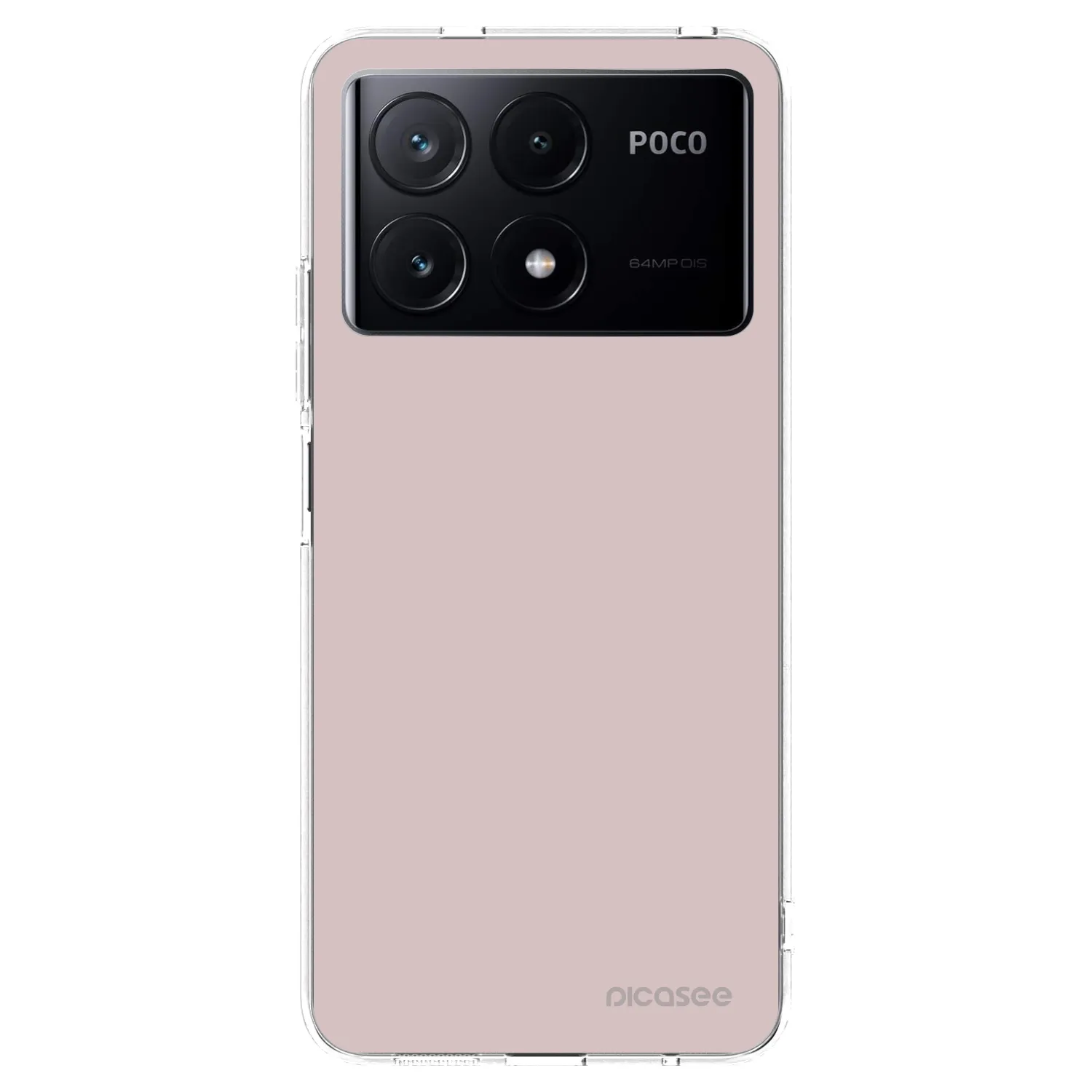 Picasee silikonska prozirna maskica za Xiaomi Poco X6 Pro - Fantasy Fade