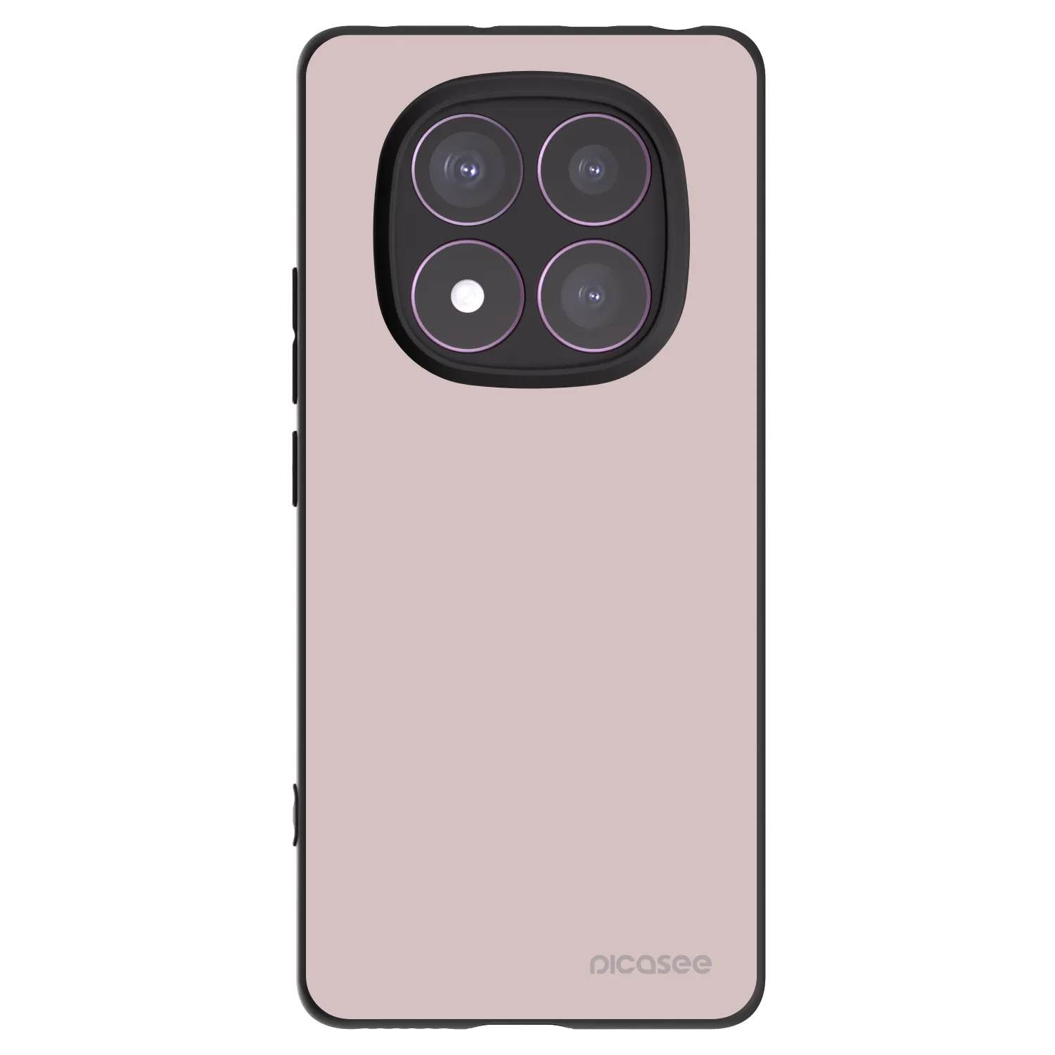 Picasee crna silikonska maskica za Xiaomi Redmi Note 14 Pro 4G - Fantasy Fade