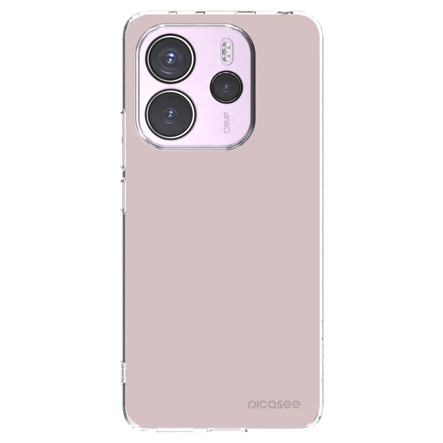 Picasee silikonska prozirna maskica za Xiaomi Redmi Note 14 4G - Fantasy Fade