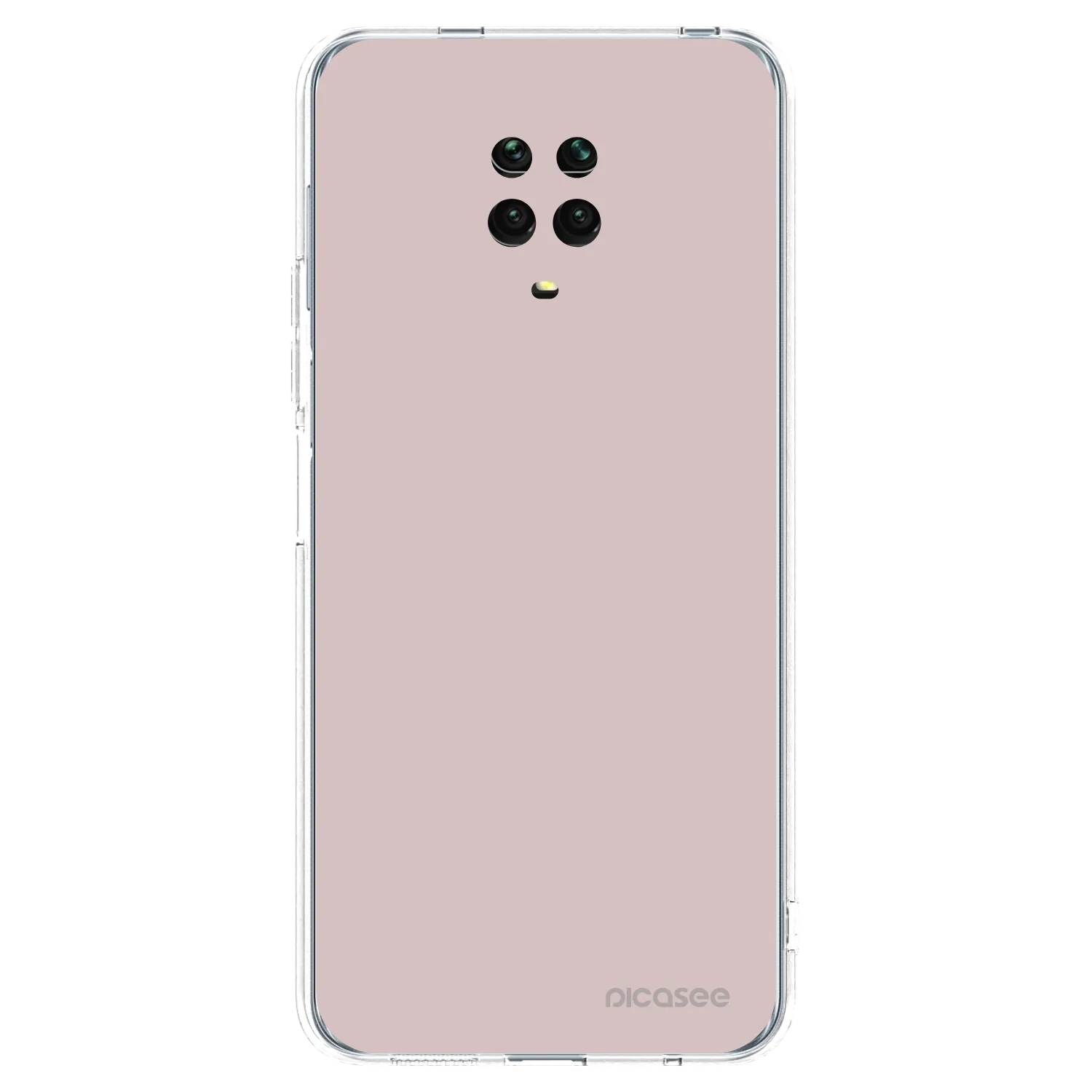 Picasee silikonska prozirna maskica za Xiaomi Redmi Note 9 Pro - Fantasy Fade