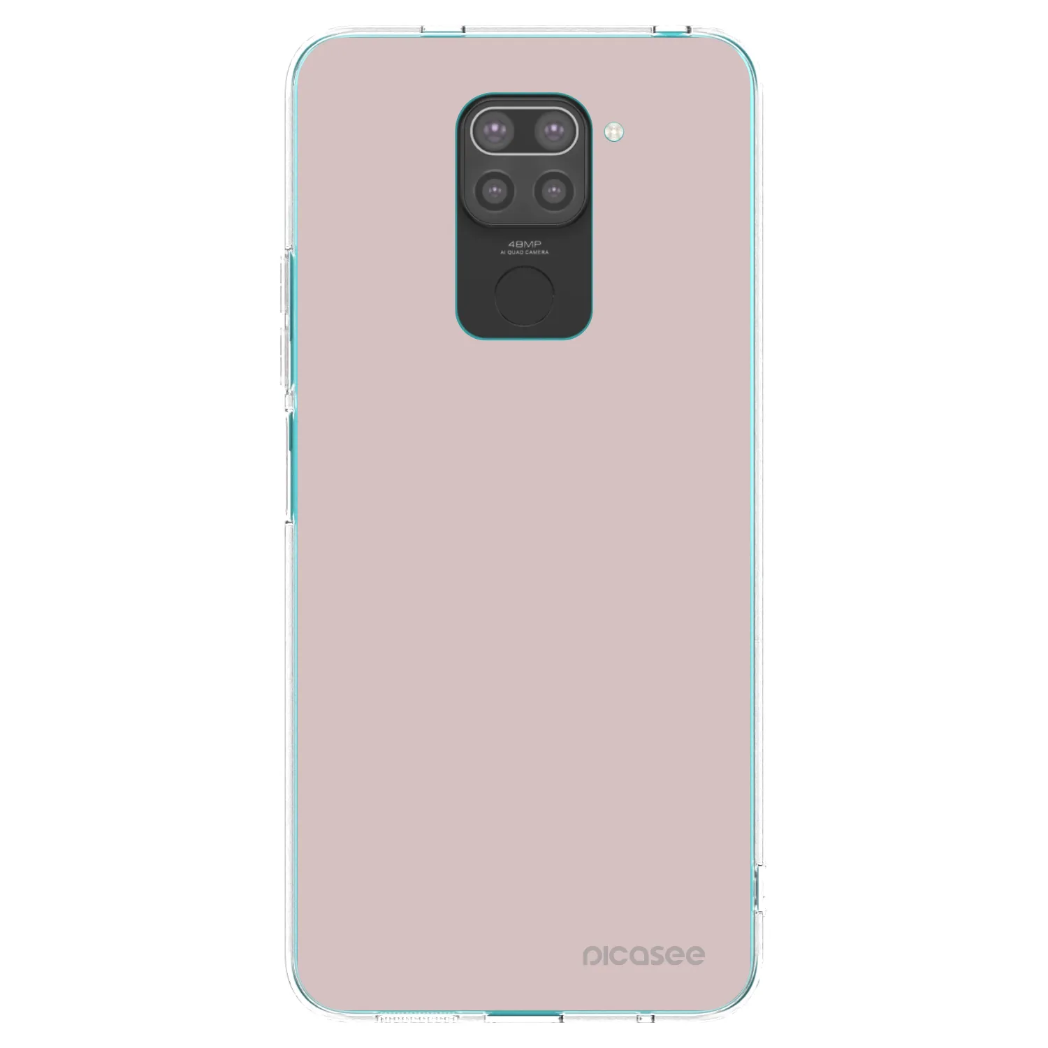 Picasee crna silikonska maskica za Xiaomi Redmi Note 9 - Fantasy Fade