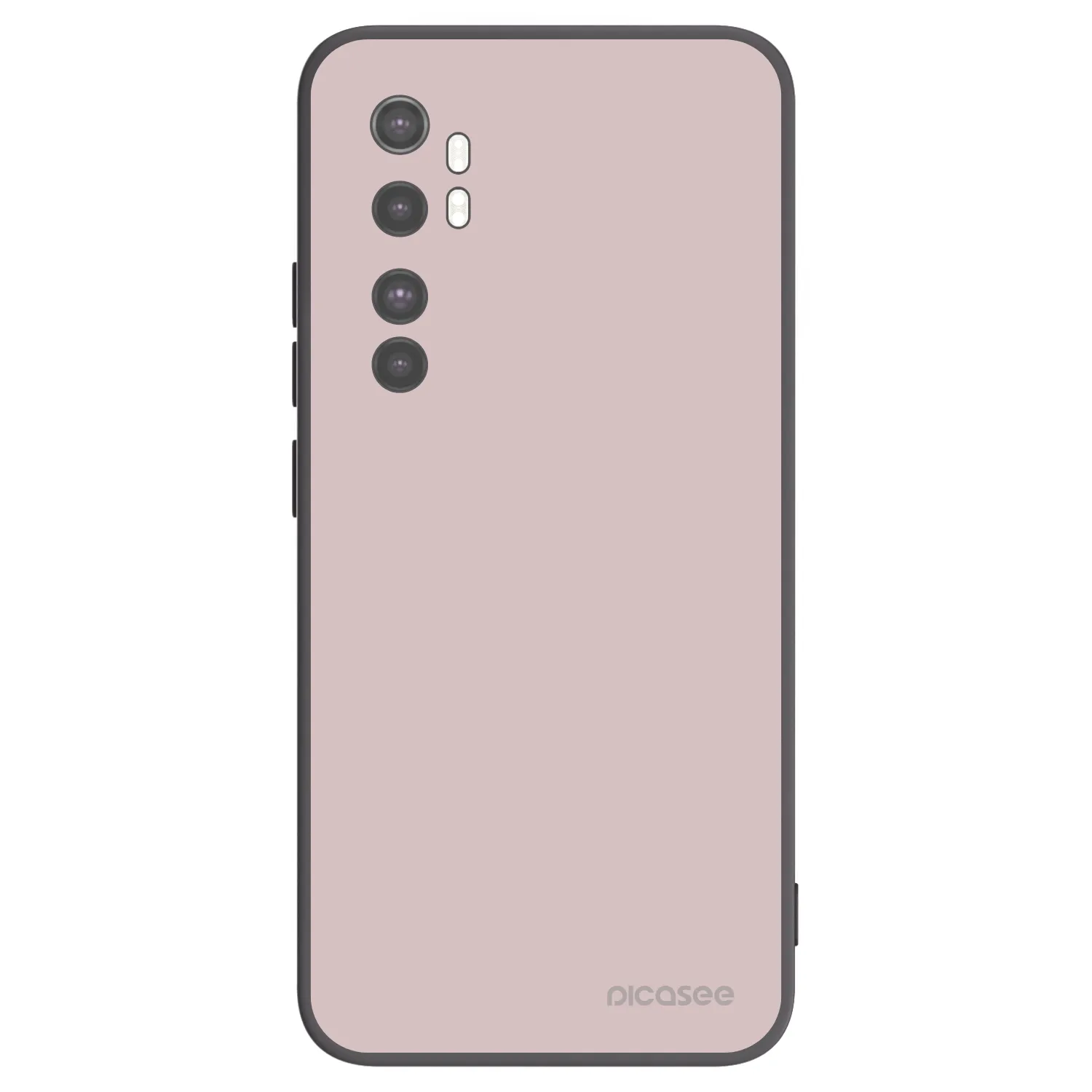 Picasee crna silikonska maskica za Xiaomi Mi Note 10 Lite - Fantasy Fade