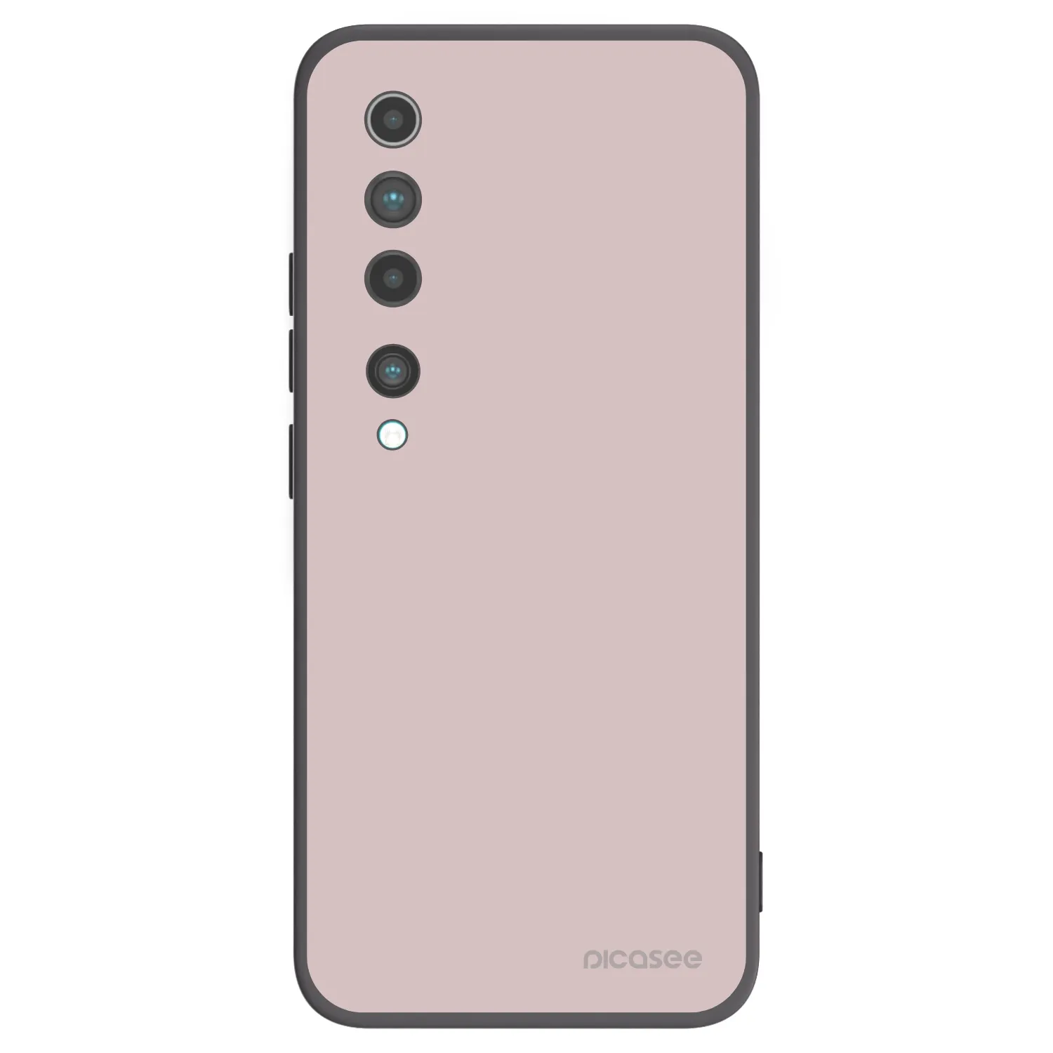 Picasee crna silikonska maskica za Xiaomi Mi 10 - Fantasy Fade