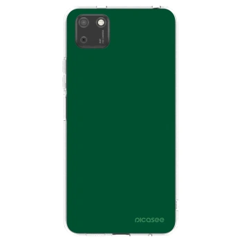 Picasee silikonska prozirna maskica za Huawei Y5P - Green Gleam