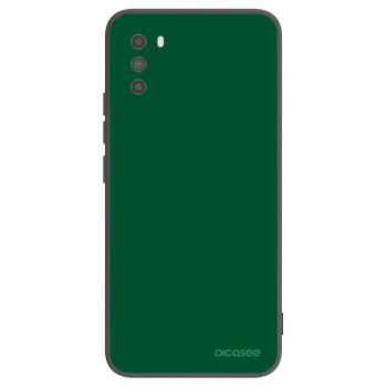 Picasee crna silikonska maskica za Xiaomi Poco M3 - Green Gleam