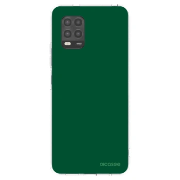 Picasee silikonska prozirna maskica za Xiaomi Mi 10 Lite - Green Gleam