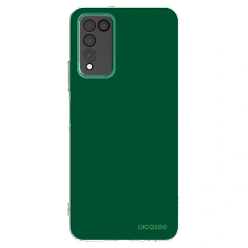 Picasee silikonska prozirna maskica za Honor 10X Lite - Green Gleam