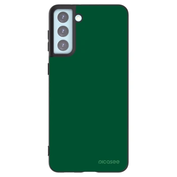 Picasee crna silikonska maskica za Samsung Galaxy S21+ 5G G996F - Green Gleam