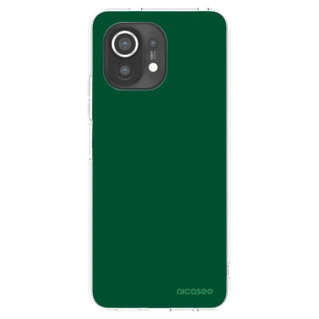 Picasee silikonska prozirna maskica za Xiaomi Mi 11 - Green Gleam