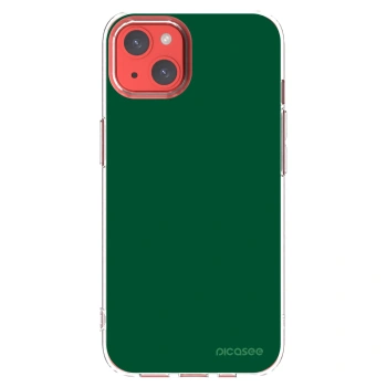 Picasee silikonska prozirna maskica za Apple iPhone 13 - Green Gleam