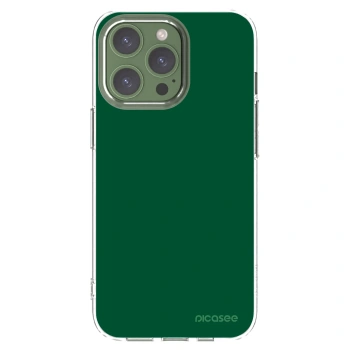 Picasee silikonska prozirna maskica za Apple iPhone 13 Pro - Green Gleam
