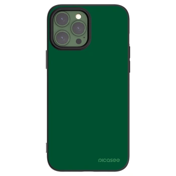 Picasee crna silikonska maskica za Apple iPhone 13 Pro Max - Green Gleam
