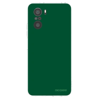 Picasee silikonska prozirna maskica za Xiaomi Poco F3 - Green Gleam