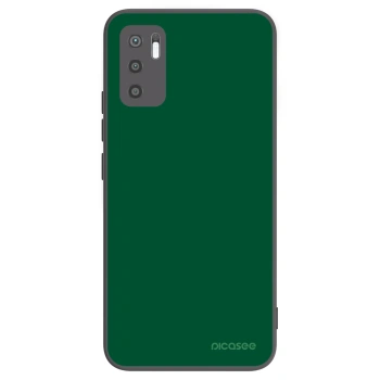 Picasee crna silikonska maskica za Xiaomi Redmi Note 10 5G - Green Gleam