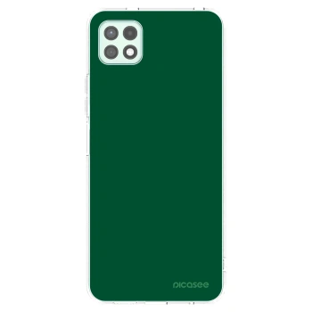 Picasee silikonska prozirna maskica za Samsung Galaxy A22 A226B 5G - Green Gleam