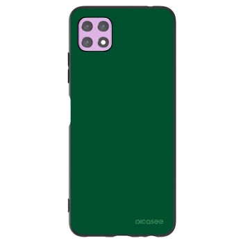 Picasee crna silikonska maskica za Samsung Galaxy A22 A226B 5G - Green Gleam