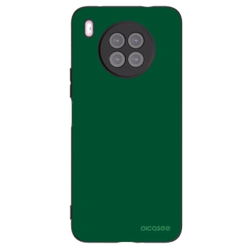 Picasee crna silikonska maskica za Huawei Nova 8i - Green Gleam