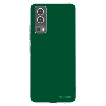 Picasee silikonska prozirna maskica za Vivo Y72 5G - Green Gleam