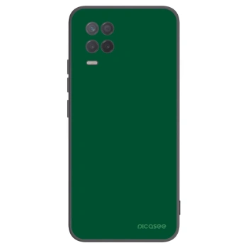 Picasee crna silikonska maskica za Realme 8 5G - Green Gleam