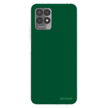 Picasee silikonska prozirna maskica za Realme 8i - Green Gleam