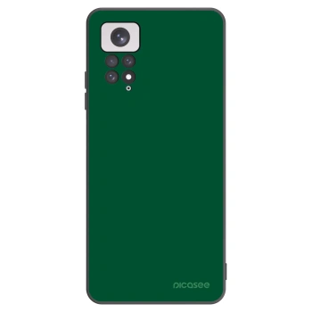 Picasee crna silikonska maskica za Xiaomi Redmi Note 11 - Green Gleam