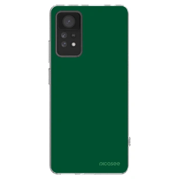 Picasee silikonska prozirna maskica za Xiaomi Redmi Note 11 Pro 5G - Green Gleam