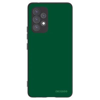 Picasee crna silikonska maskica za Samsung Galaxy A53 5G A536 - Green Gleam