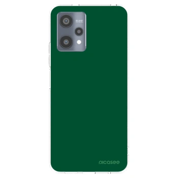 Picasee silikonska prozirna maskica za Realme 9 Pro 5G - Green Gleam