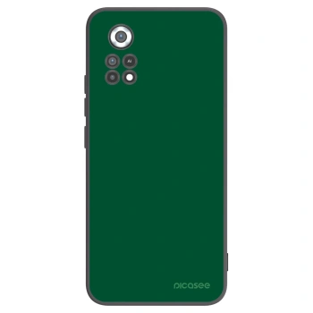 Picasee crna silikonska maskica za Xiaomi Poco X4 Pro 5G - Green Gleam