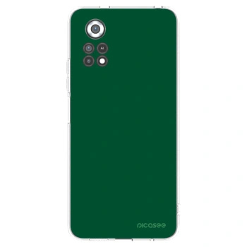 Picasee silikonska prozirna maskica za Xiaomi Poco X4 Pro 5G - Green Gleam