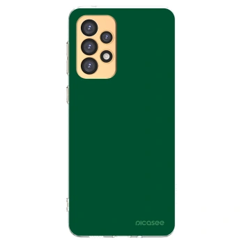 Picasee silikonska prozirna maskica za Samsung Galaxy A33 5G A336 - Green Gleam