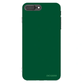 Picasee silikonska prozirna maskica za Apple iPhone 8 Plus - Green Gleam