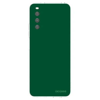 Picasee silikonska prozirna maskica za Sony Xperia 10 IV 5G - Green Gleam