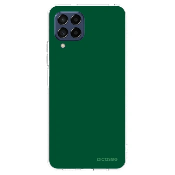 Picasee silikonska prozirna maskica za Samsung Galaxy M53 5G - Green Gleam