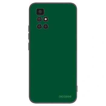 Picasee crna silikonska maskica za Xiaomi Redmi 10 (2022) - Green Gleam