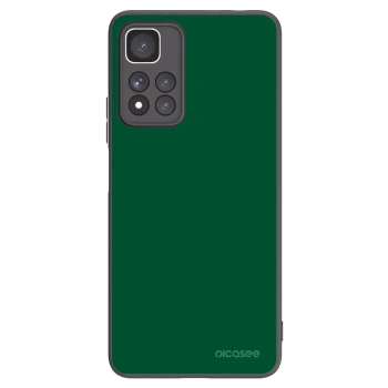 Picasee crna silikonska maskica za Xiaomi Redmi Note 11 Pro+ 5G - Green Gleam
