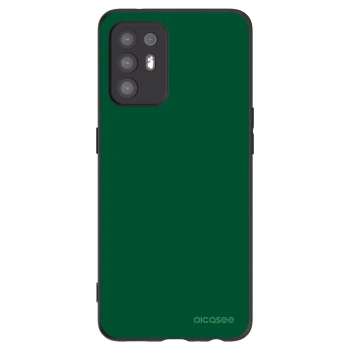 Picasee crna silikonska maskica za OPPO A94 5G - Green Gleam