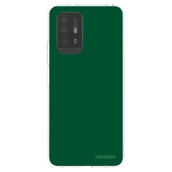Picasee silikonska prozirna maskica za OPPO A94 5G - Green Gleam