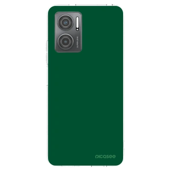 Picasee silikonska prozirna maskica za Xiaomi Redmi 10 5G - Green Gleam