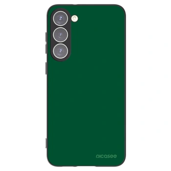 Picasee crna silikonska maskica za Samsung Galaxy S23+ 5G - Green Gleam