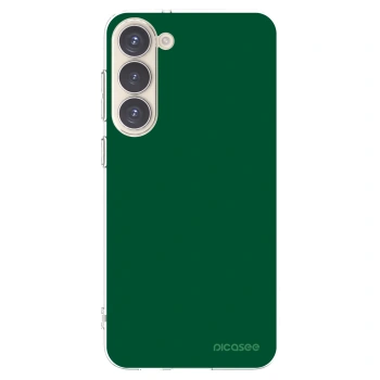 Picasee silikonska prozirna maskica za Samsung Galaxy S23+ 5G - Green Gleam