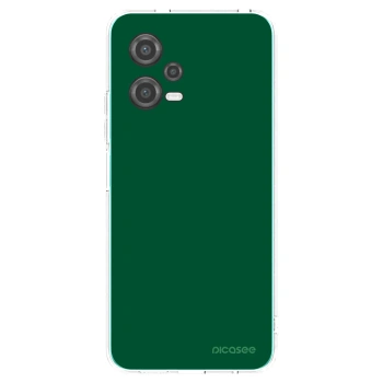 Picasee silikonska prozirna maskica za Xiaomi Poco X5 - Green Gleam