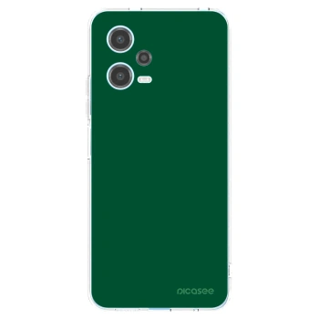 Picasee silikonska prozirna maskica za Xiaomi Redmi Note 12 5G - Green Gleam