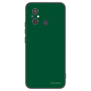 Picasee crna silikonska maskica za Xiaomi Redmi 12C - Green Gleam