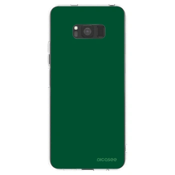 Picasee silikonska prozirna maskica za Samsung Galaxy S8 G950F - Green Gleam