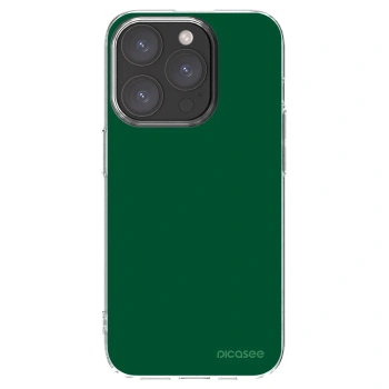 Picasee silikonska prozirna maskica za Apple iPhone 15 Pro - Green Gleam