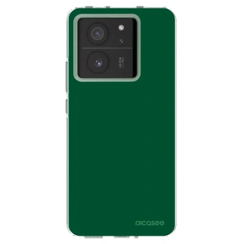 Picasee silikonska prozirna maskica za Xiaomi 13T - Green Gleam